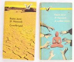 2 db - Rejtő Jenő: Csontbrigád; A szőke ciklon. Bp., 1967, 1968, Albatrosz. Kiadói papírkötés, jó állapotban.