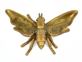 Bogár formájú réz tálka 20x12 cm