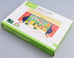 Mágneses színház, dobozában, jó állapotban.