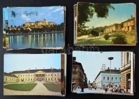 Kb. 100 MODERN magyar város képeslap / Cca. 100 MODERN Hungarian town-view postcards