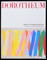 Dorotheum 2 darab árverési katalógus, modern és kortárs művészet témában, 2013-2014