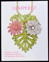 Lempertz aukciós katalógus, ékszerek és órák témában, 2024