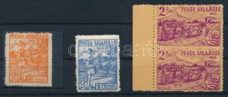 Zilah II. 1945 Teljes sor, Bodor vizsgálójellel