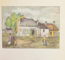 Végh Gusztáv: Tabán képei. Pereházy Károly szövegével. Bp., [1970], Képzőművészeti Alap Kiadóvállala...