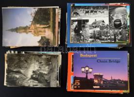 Kb. 100 db MODERN magyar város képeslap / Cca. 100 MODERN Hungarian town-view postcards