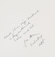 1985-1987 Horváth József Mária (Josef Maria Horvath) (1931-2019) magyar-osztrák zeneszerző, a salzbu...