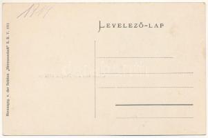 1917 Szebenjuharos, Hohe Rinne, Paltinis; Presba turista ház / Touristen Hütte. S.K.V. 1911. / mount...