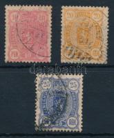 Finnország 3 klasszikus bélyeg