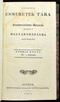 Közhasznu esmeretek tára. A' Conversations-Lexicon szerént Magyarországra alkalmaztatva. V. kötet. Fo - Gwayra. Pest, 1833, Wigand Ottó, (Landerer-ny.), 533 p. Korabeli aranyozott gerincű félbőr-kötésben, kopott borítóval.