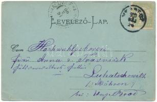 1900 Versec, Werschetz, Vrsac; Griech. or. Kirche / görög ortodox templom este holdfényben / Greek O...