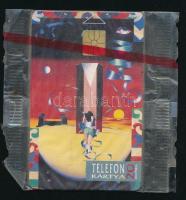 1992 K. Némethy - Vető absztrakt festmények. Használatlan, sorszámozott telefonkártya, bontatlan csomagolásban