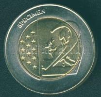 Németország DN 2€ "Hamburg" próbaveret T:1