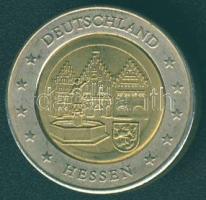 Németország DN 2€ "Hessen" próbaveret T:1