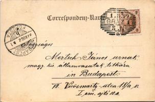 1899 (Vorläufer) Graz (Steiermark), A. Labers Restauration und Café Kaltenbrunn bei Graz / restauran...