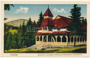 Kolibica, Colibita; Sanatorul Caritatea, Pavilinolul Studentilor universitari / szanatórium / sanatorium (EK)