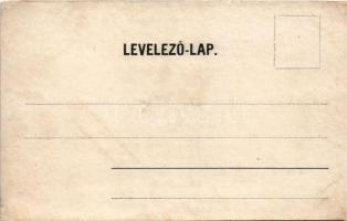 Szászrégen, Sächsisch-Regen, Reghin; Piactér, üzletek. Rudolf Burghardt kiadása / market square, sho...