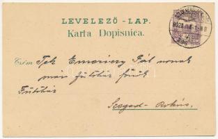 1902 Belovár, Bjelovar; Vojarna, Trg. Marije Terezije, Vojarne c i. kr. glazbe. Sal. Pollack 1716. /...