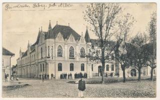 Szászsebes, Mühlbach, Sebesul Sasesc, Sebes; Primaria. Erich Hutter / Rathaus / községháza / town hall (fl)