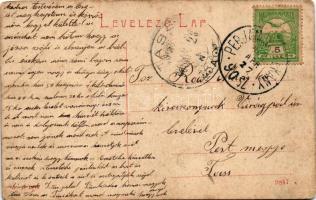 1908 Varjas, Varias; Szerb ortodox templom. W.L. 1340. / Serbian Orthodox church + "PERJÁMOS - ...