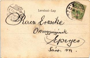 1902 Nagyvárad, Oradea; Főgimnázium. Ifj. Berger Sándor kiadása / grammar school (EM)