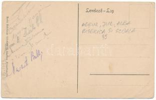 1923 Abrudbánya, Abrud; görögkeleti templom és iskola. Radó Boldizsár felvétele és kiadása / Greek O...