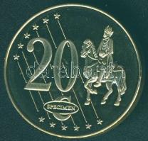 Vatikán 2006. 20c "XVI.Benedek pápa" próbaveret T:BU