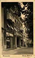 1942 Muraszombat, Murska Sobota; Horthy Miklós út, Cikta üzlet / street, shop (fl)