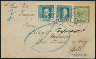 1918 Díjkiegészített díjjegyes levelezőlap "EP CACAKa" - Genf