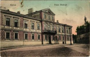 1915 Kielce, Palac Biskupi / bishop's palace + "K.u.K. Inft. Regt. No. 2. XIV./2. Marschkomp." (fl)