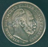 Német Birodalom/Császárság/Poroszország 1873. 20M Ag hivatalos Ag utánverete T:1 Díszdobozban, tanúsítvánnyal!