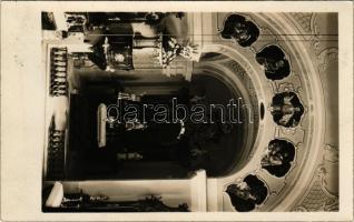 1929 Székelyhíd, Sacueni; templom belső, oltár / church interior, altar. photo