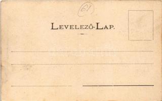 Kolozsvár, Cluj; Fő tér egy része a Belmagyar utcával, piac, Püspöky Miklós, Medgyesy és Nyegrutz, B...