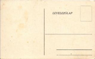 Szatmárnémeti, Szatmár, Satu Mare; Ócsvár Rezső tollrajza / art postcard s: Ócsvár Rezső (EB)