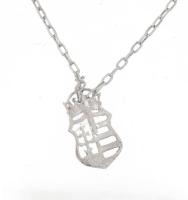 2 darab ezüst (Ag) gyűrű, m: 52,54, és egy ezüst (Ag) medál nyaklánc magyar címer medállal, jelzett,...