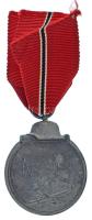 Német Harmadik Birodalom 1942. "Az 1941/1942. évi Keleti Téli Hadjárat Emlékérme" fém kitü...