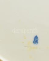 Herendi bécsirózsás kínálótál, jelzett, kis kopással, d: 26 cm