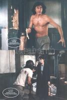 cca 1989 előtt készült, "A légy" című amerikai horror film jelenetei és szereplői, 8 db vintage produkciós filmfotó (vitrinfotó, lobbyfotó) ezüst zselatinos fotópapíron, a használatból eredő (esetleges) kisebb hibákkal, 18x24 cm