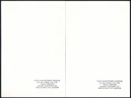 cca 1990 Nagygyörgy Sándor (1933-1993): Solymos Péter (1910-200) zongoraművész portréja, 2 db fotó, ...