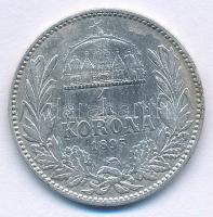 1895KB 1K Ag "Ferenc József" T:F karc Adamo K5