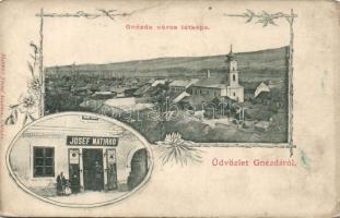 Gnézda the tobacco shop of Josef Matirko (EB)