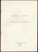1983 Kapitány Ágnes - Kapitány Gábor: Demokrácia, demokráciák, demokráciaképek. Gépelt kézirat. Bp., 1983, Művelődéskutató Intézet, 99 p. Tűzve.