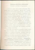 1983 Kapitány Ágnes - Kapitány Gábor: Demokrácia, demokráciák, demokráciaképek. Gépelt kézirat. Bp.,...