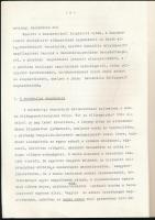 1983 Kapitány Ágnes - Kapitány Gábor: Demokrácia, demokráciák, demokráciaképek. Gépelt kézirat. Bp.,...