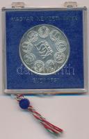 1974. 100Ft Ag "25 éves a KGST" eredeti sérült, plombált "MNB" tokban T:BU patina Adamo EM43