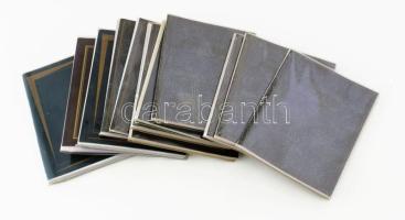 12 db (2x6) Fotex fotóalbum, üresek, 16x12 cm ill. 14x11 cm méretben