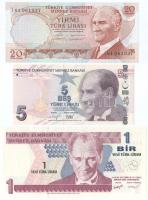 Törökország DN (1966-1983) 20L + 2005. 1L + 2009. 5L T:UNC
Türkiye ND (1966-1983) 20 Lirasi + 2005....