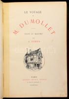 Albert Robida: Le voyage de M. Dumollet. Texte et dessins par - -. Paris,én.,Georges Decaux, 111+5 p...