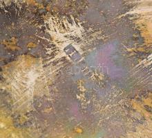 Ezüst (Ag) cukortartó, jelzett, m: 14 cm, nettó 390g