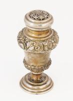Ezüst (Ag) cukorszóró, 1846, jelzett, m: 14 cm, nettó 117g