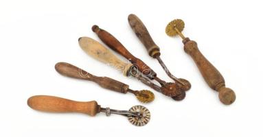 6 darab derelyevágó, h: 18 cm alatt